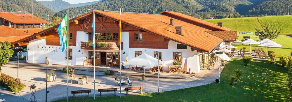 Sommerterrasse mit Blick